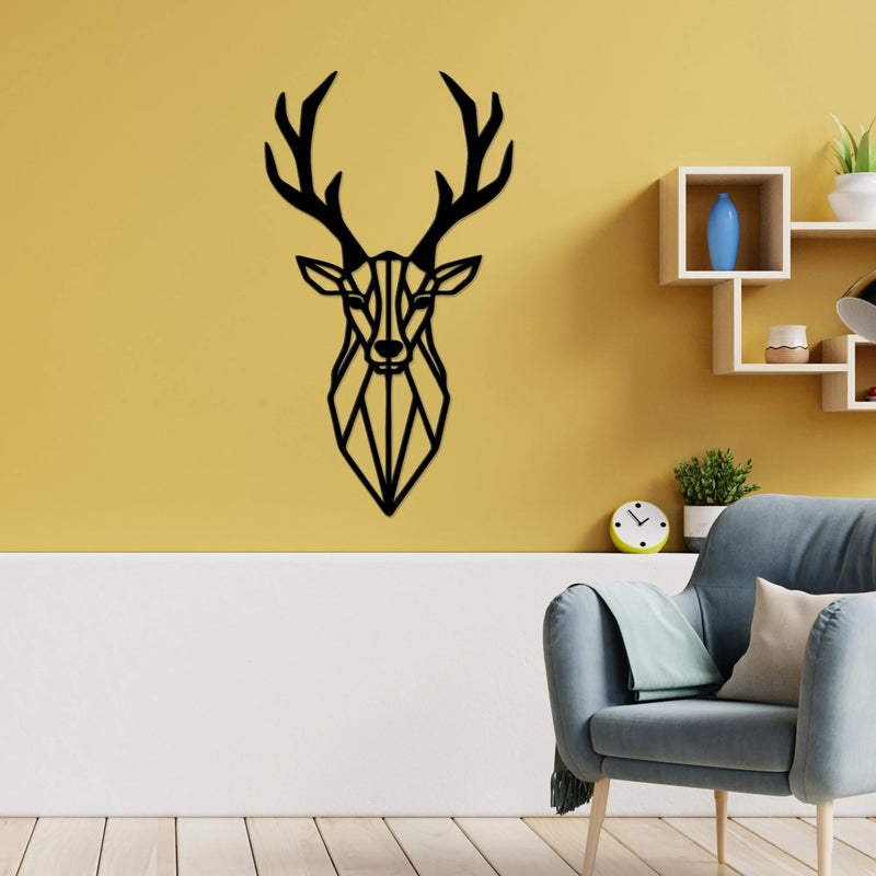 Premium Quality Wooden Wall Hanging of Beautiful Deer Head