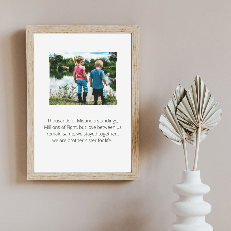 Best Brother Sister Photo Frame