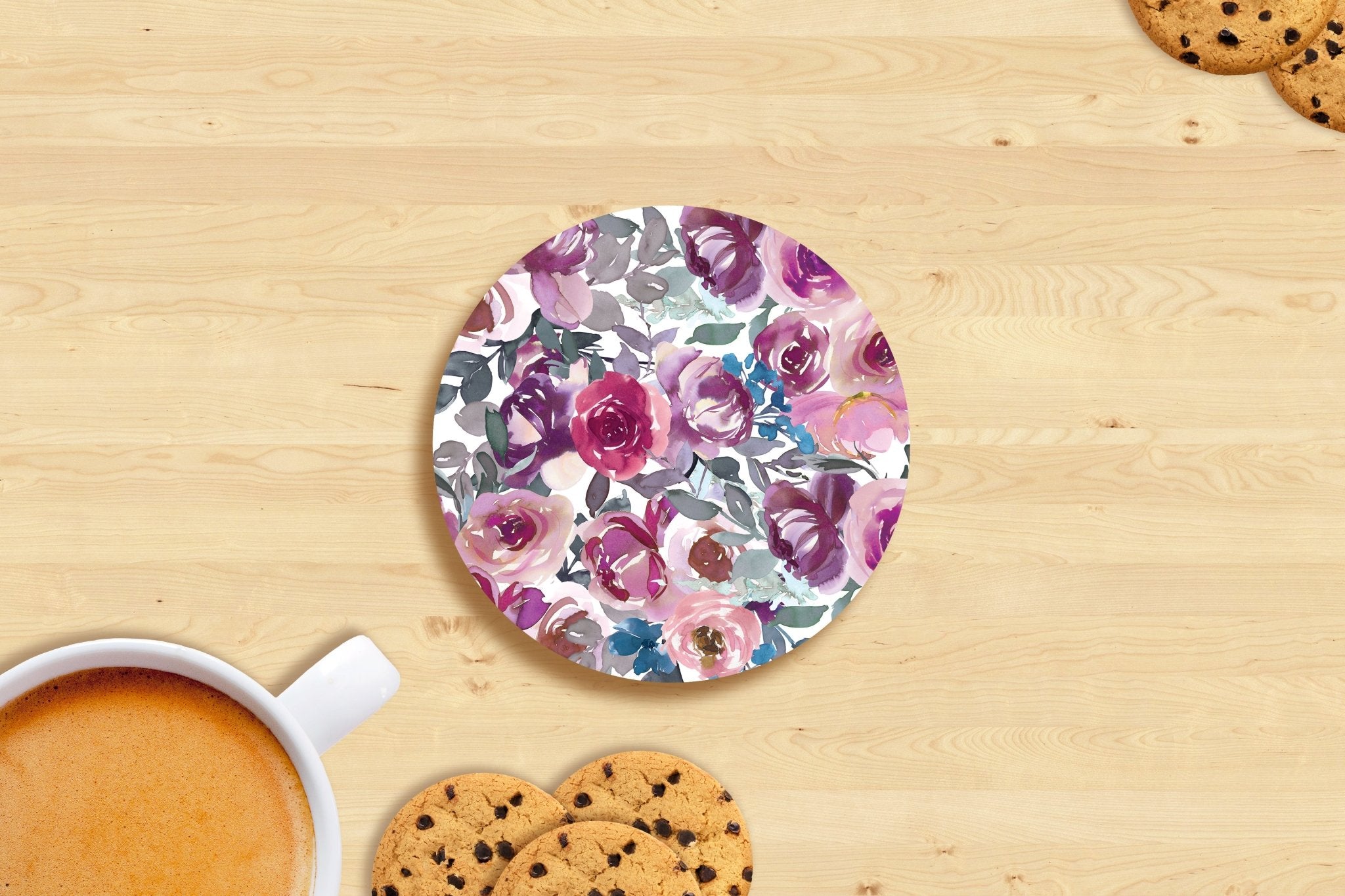 Floral Flare Coasters: 6 Eye-catching Designs for Your Home