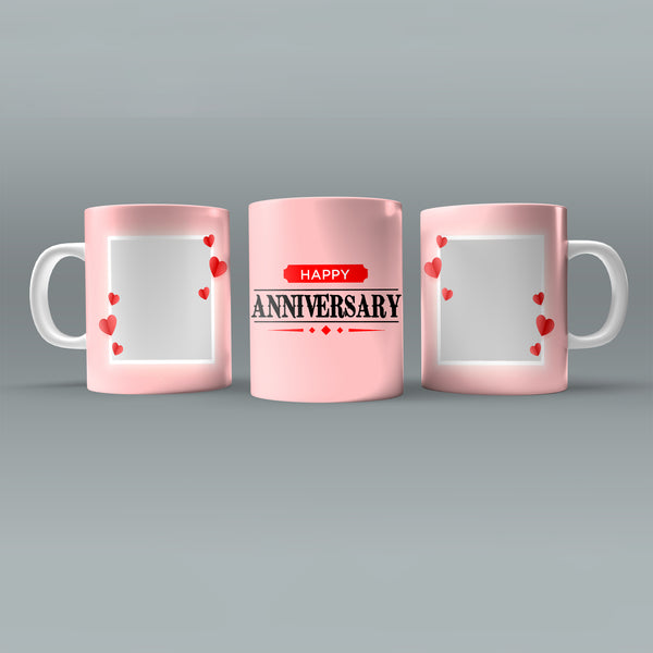 Custom Photo Anniversary Mug