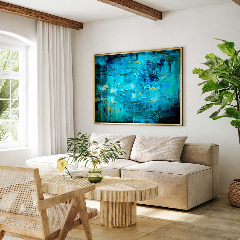 Water Abstract Art Wall Painting