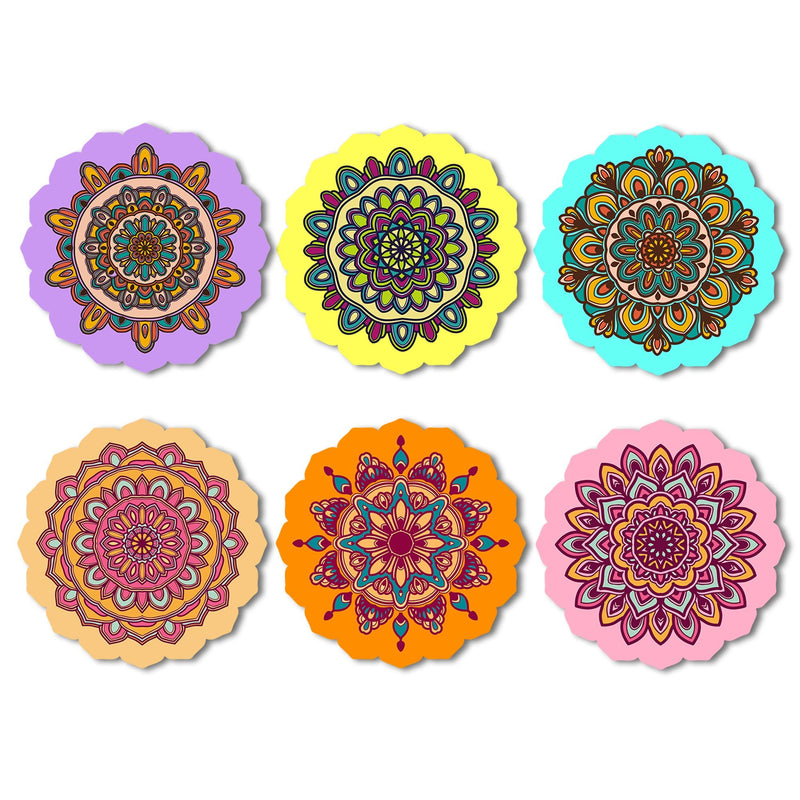 Colorful Mandala Coasters
