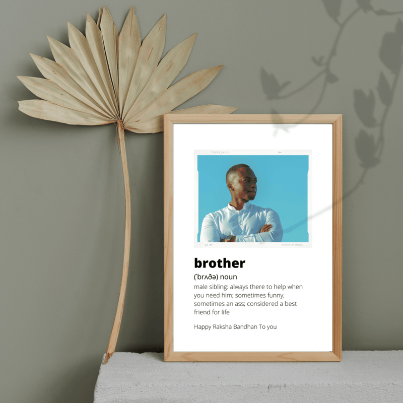 Meaning of Brother Photo Frame