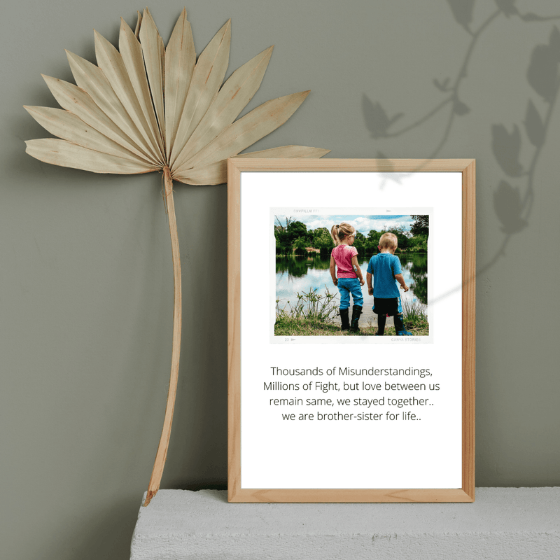 Best Brother Sister Photo Frame