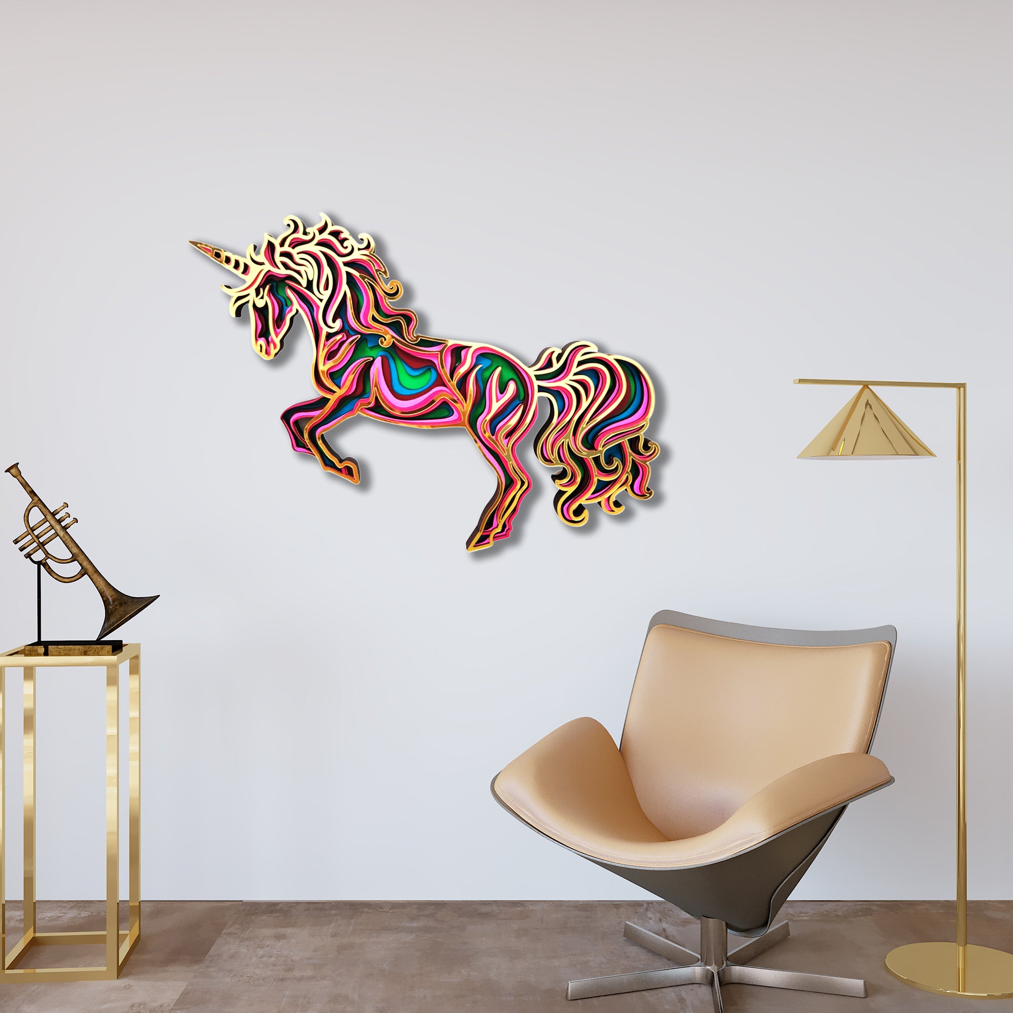 Buy unicorn mandala art