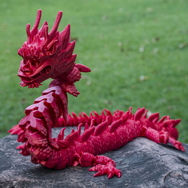 Long Tail Dragon 3D Toy