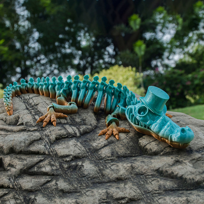 Crocodile Flexible 3D Toys