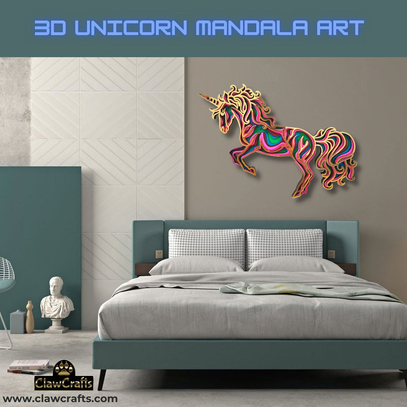 Buy 3D Mandala Art Wall Decor