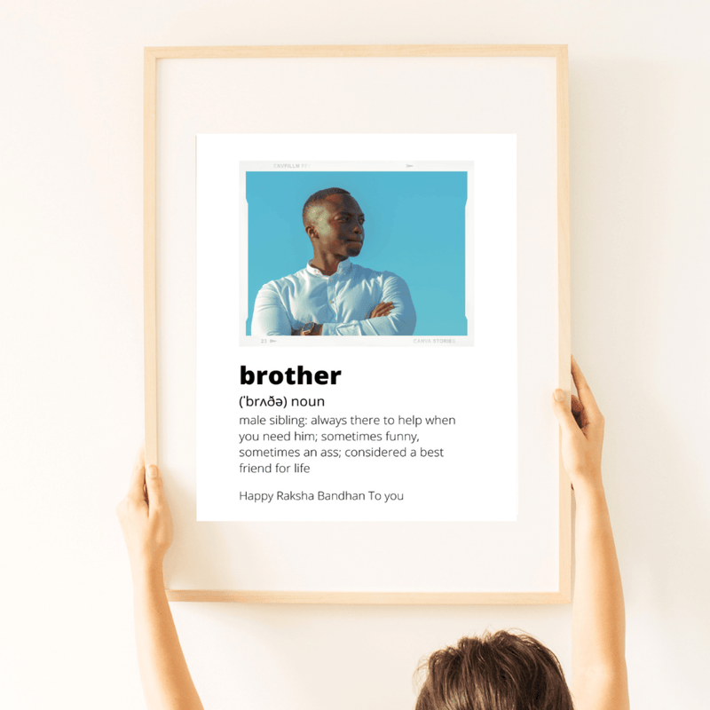 Meaning of Brother Photo Frame