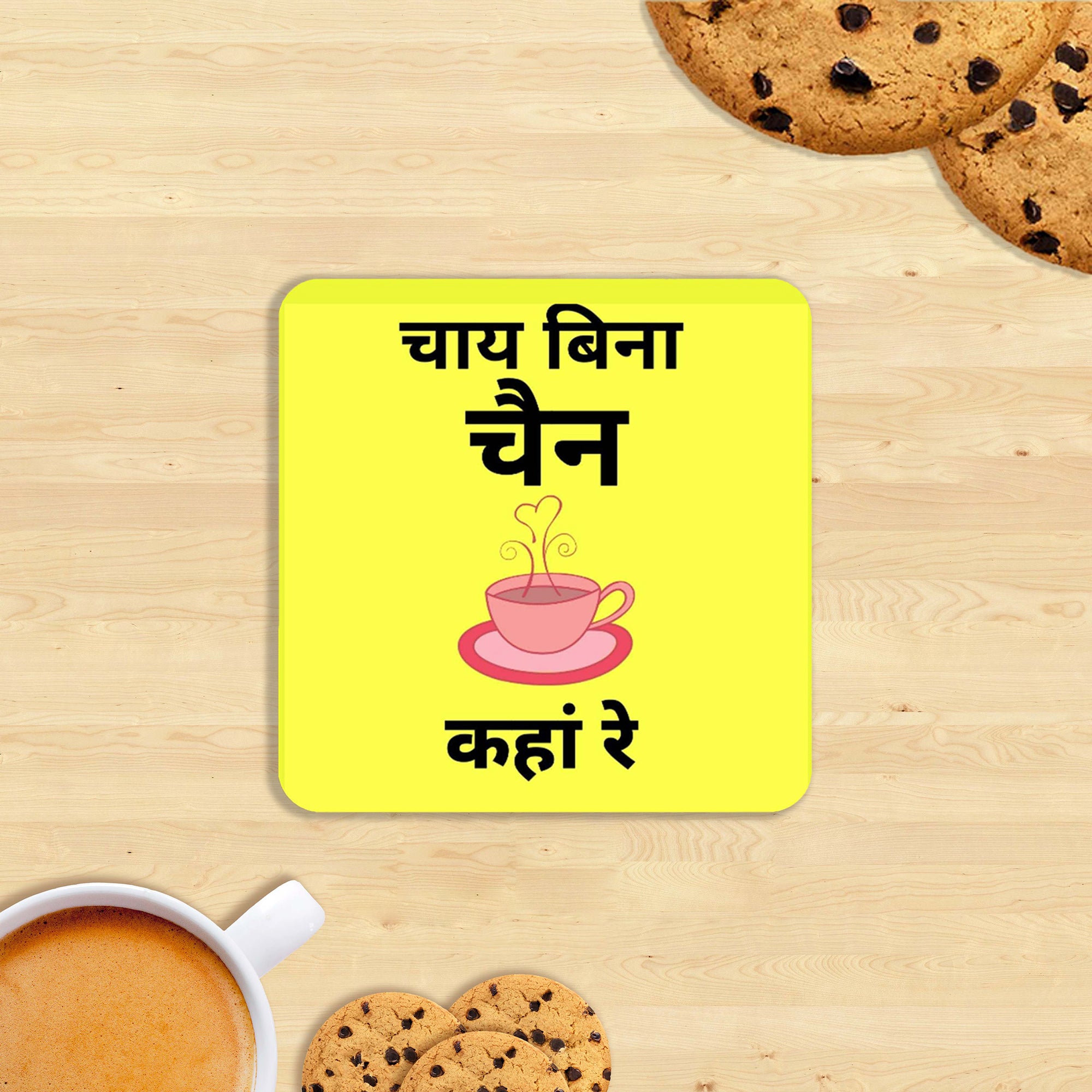 Hindi Chai Coasters