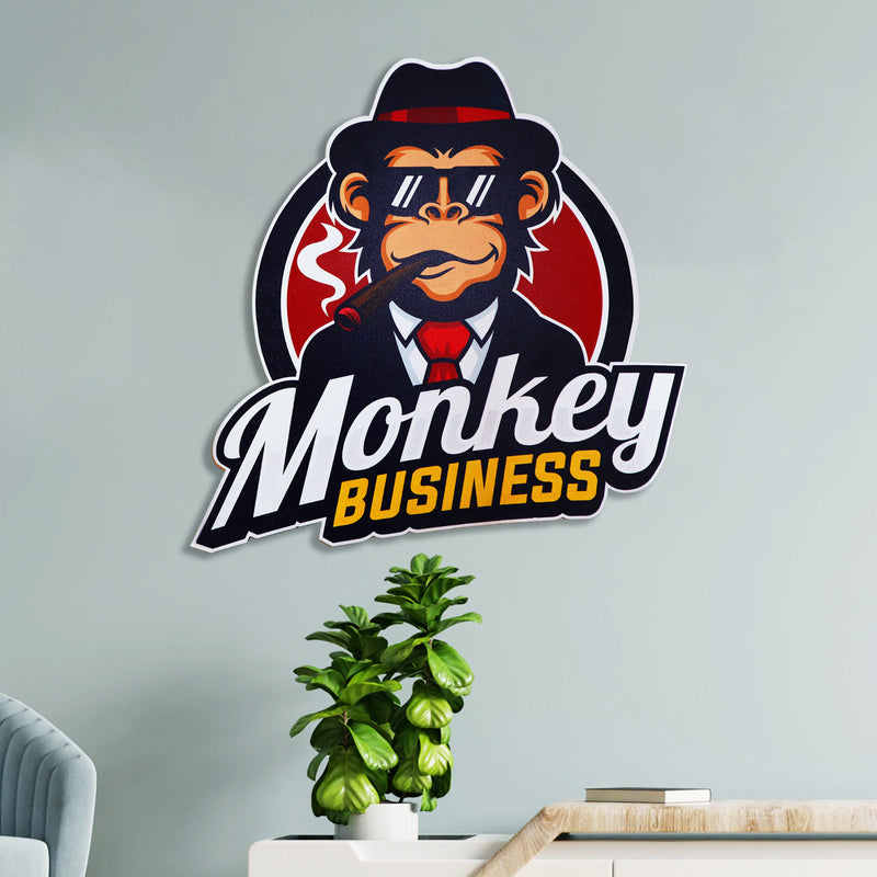 Cool Monkey Business Wall Decor 