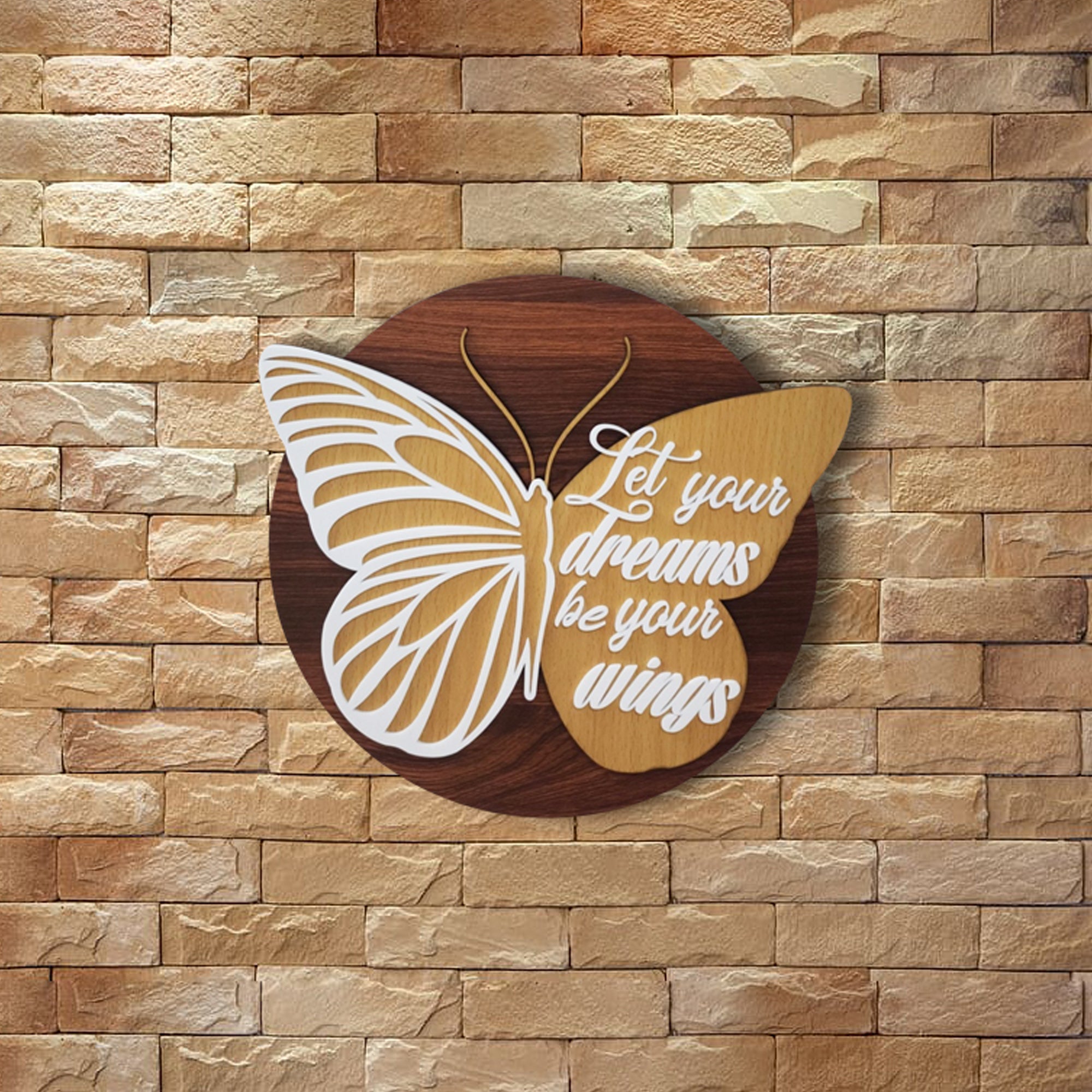 Get Butterfly Name Plate for your house