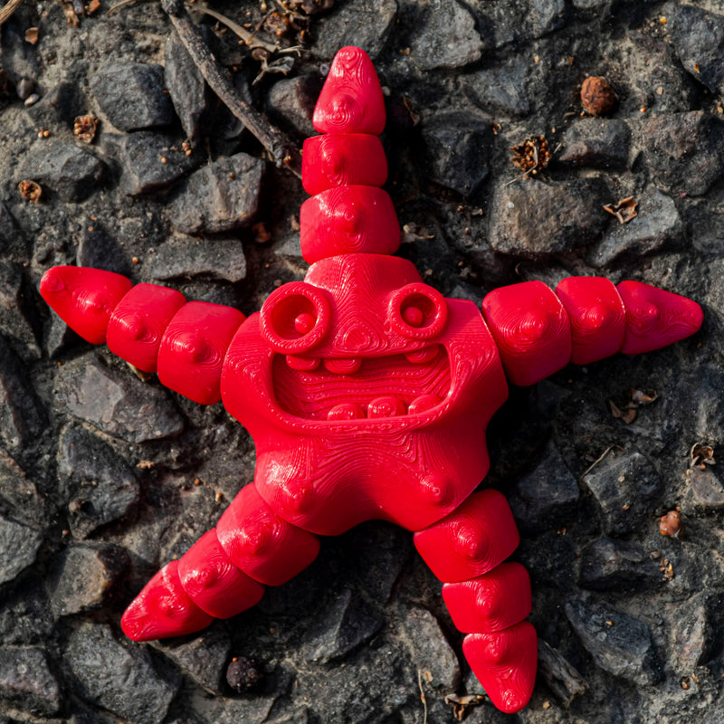 Red Starfish Toy