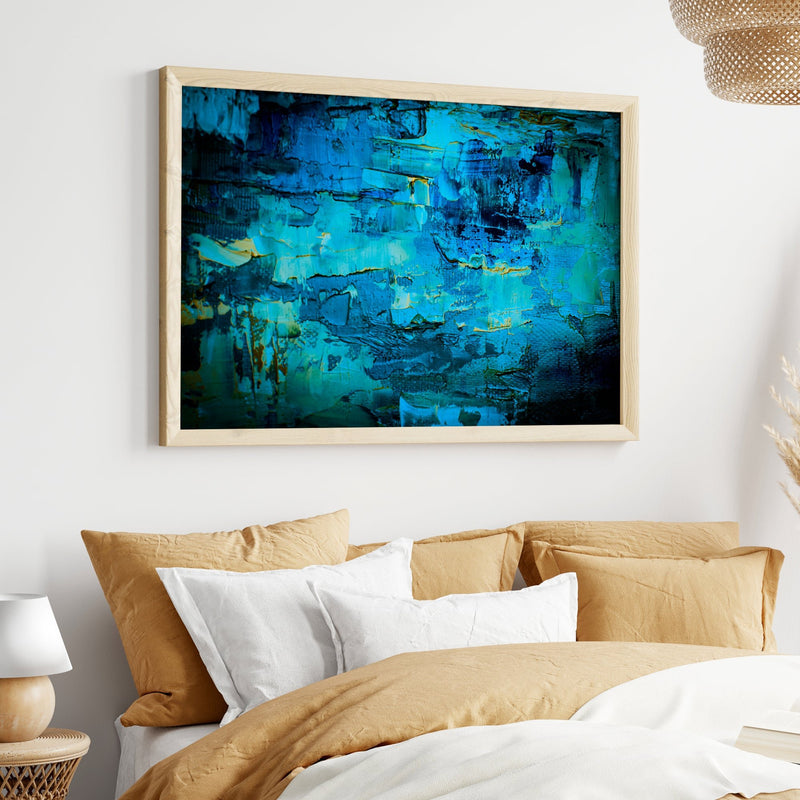 Under the Water Abstract Art Wall Painting