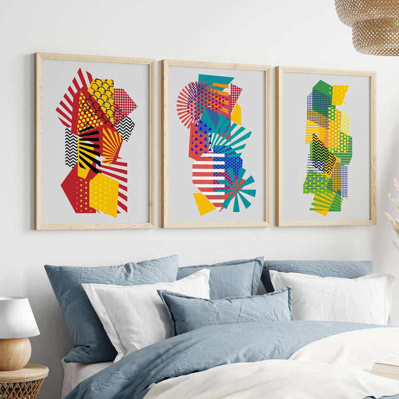 Abstract Wall Paintings