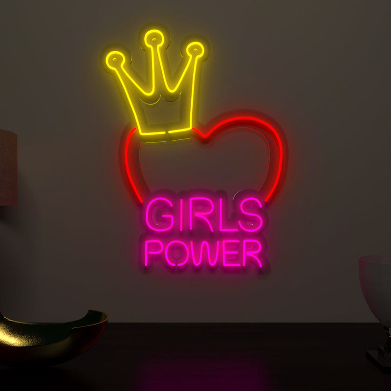 “Girls Power” Neon LED Light