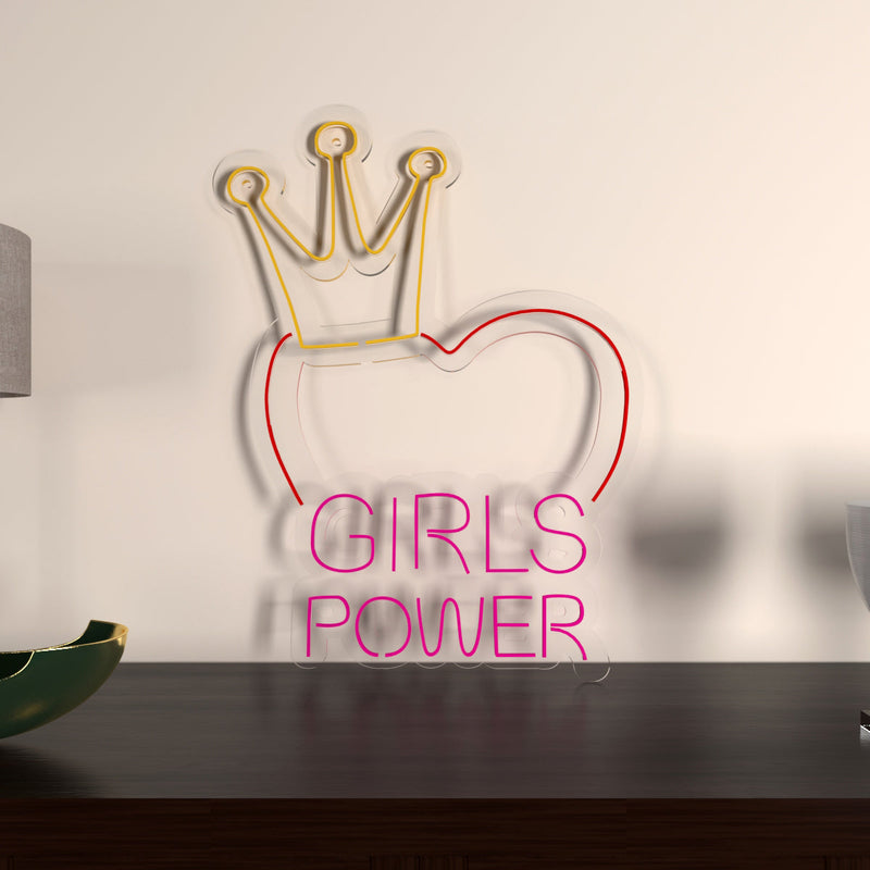 “Girls Power” Neon LED Light